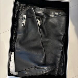 Givenchy Shark Lock Biker Boots